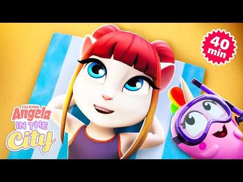 Summer Fun ft. Angela + Sugar ☀️🍦 Talking Angela: In The City