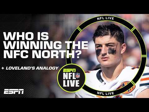 Is the Bears-Packers rivalry JUST AS INTENSE as Michigan-Ohio State? Loveland says YES! | NFL Live