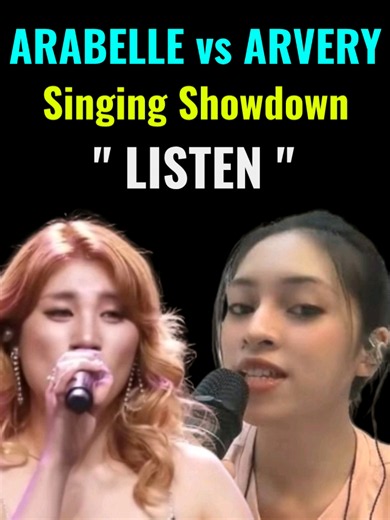 Listen | Beyonce | Arabelle Dela Cruz and Arvery Love Lagoring. Whose vocal is your bet? #listen #beyonce #arabelledelacruz #arverylagoring #fyp