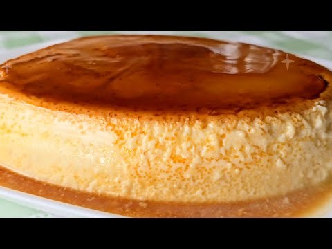 ⭐️ el postre más RICO Y FÁCIL, EN 1 MINUTO , sin harina, FLAN 3 LECHES🥥❤