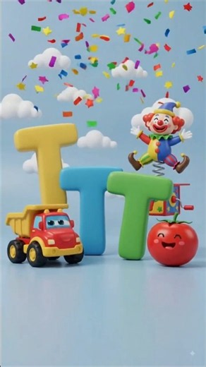 Letter T for Kids | T for Tiger, Tree & Train | Learn Letter T & Its Sound