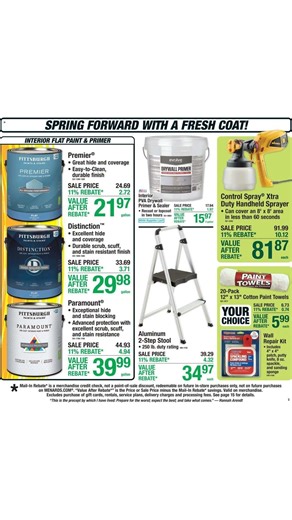 Menards Weekly Ad 04/01 - 04/12