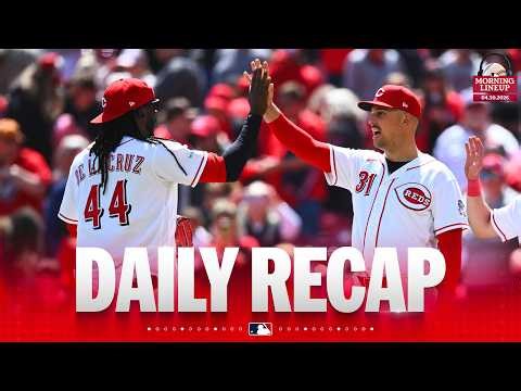 NL Central CHAOS! Reds in first place, Cardinals sweep Pirates | Morning Lineup (MLB Daily Recap)