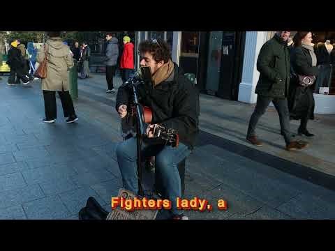You’ll Sing Along… Pablo “Country Roads” Busking Grafton Street, with Lyrics
