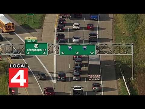 Stretch of Telegraph to close near I-75 due to sinkhole -- what drivers need to know