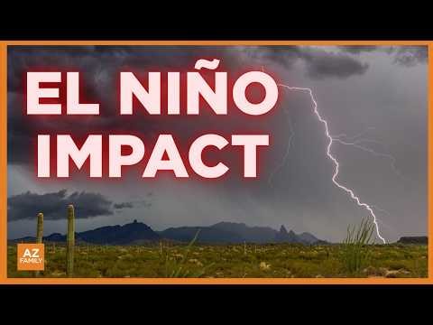 How will El Niño affect Arizona's winter and fall this year?
