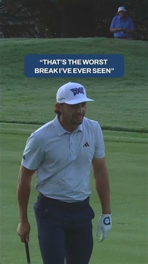 Sometimes the golf gods just aren't on your side 😔