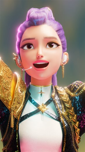 KPop Demon Hunters is "the best animated film of the year." Nominated for 2 Academy Awards - Best Animated Feature Film & Best Original Song. Winner of 10 Annie Awards. Watch now on Netflix. | Netflix