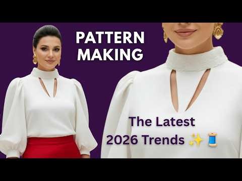 How to Sew a Luxury 'Old Money' Blouse | Professional Pattern Making & Couture Finishing