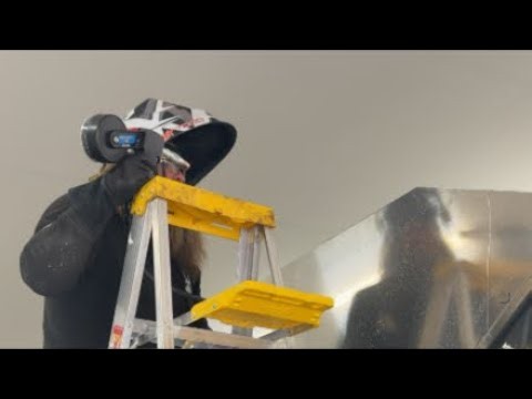 Wrecker Rick is live in Alaska Building Large Marge The Barge