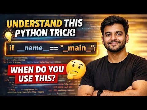Python if name == "main" Explained with Example