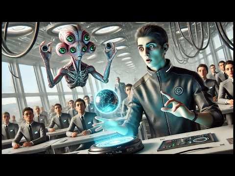 An Alien Instructor Ended the Physics Lecture — When Humans Demonstrated Practical Gravity Control