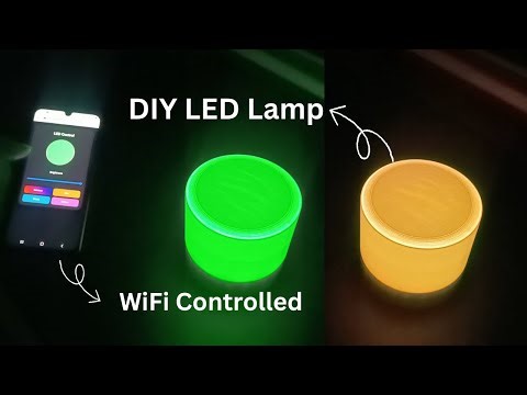 Complete Process of WiFi RGB Light Project | PCB, Soldering & 3D Printing | @JLCPCB @BambuLab