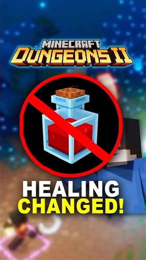 Minecraft Dungeons II JUST CHANGED HEALING!