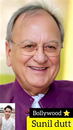 Sunil dutt (old and young) Indian Bollywood ⭐ actor and villain #shorts