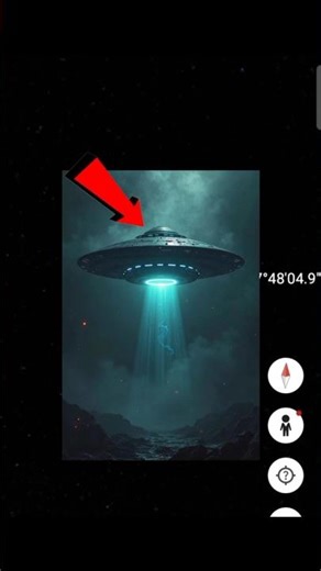 I Found 😱 alien spaceship 👽🔥on Google Earth#googleearth #googlemaps #ytshorts #shorts