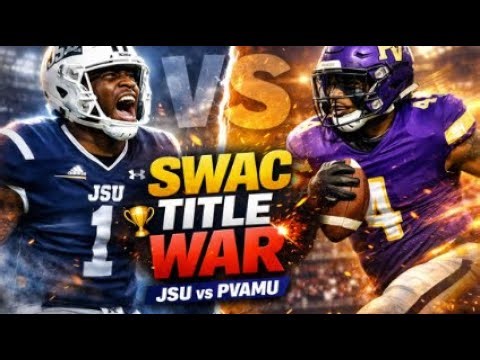 JSU vs Prairie View A&M 🔥 SWAC Championship THRILLER | JSU Game Highlights