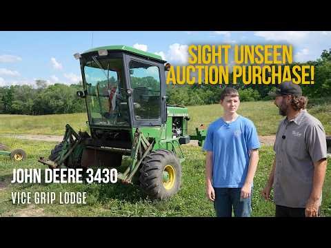 John Deere Swather Bought SIGHT UNSEEN From ONLINE AUCTION! Will It RUN?