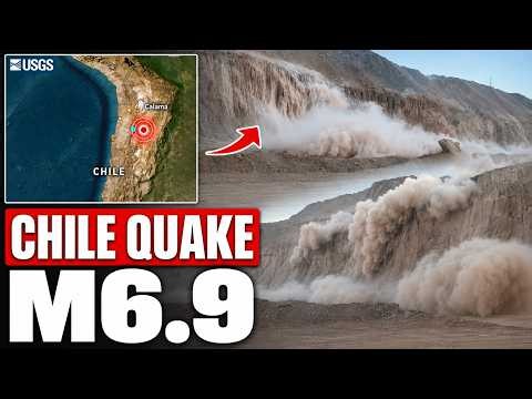 IT IS COLLAPSING! Powerful M6.9 Earthquake Hits Chile Near Calama !