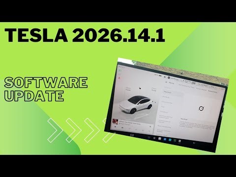 Tesla Spring Software Update Version 2026.14.1 TONS OF NEW FEATURES !!