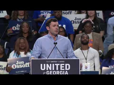 LIVE: Former President Barack Obama rallying in Georgia days ahead of Election Day