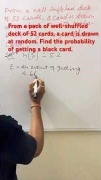 From a pack of well-shuffled deck of 52 cards, a card is drawn at random. Find the probability••••••