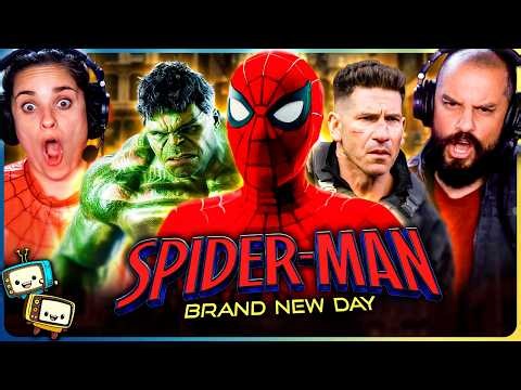SPIDER-MAN: BRAND NEW DAY (2026) Movie Reaction! | First Time Watch! | Tom Holland | Jon Bernthal