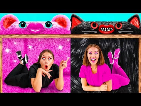 Secret Rooms Under The Bed | Rich VS Broke Parenting Hacks by Fun Fun Challenge