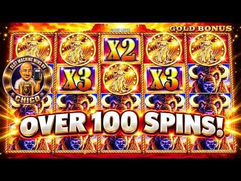 OVER 100 FREE GAMES ON BUFFALO GOLD! THIS WAS INSANE!