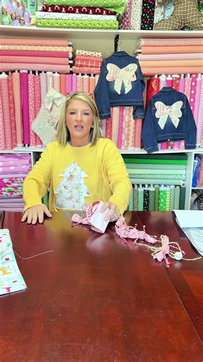 Candy Garland step by step sewing tutorial for beginners … I teach easy beginner friendly projects right here every day ❤️ Templates available at https://hometownquiltcompany.com/ #sewing #tamijones #beginnersewing #diy #crafty WalMart https://walmrt.us/3A8Dkca Amazon https://urlgeni.us/amazon/V2FXZj