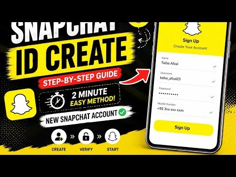 How to Create a Snapchat Account (2026) | Step-by-Step Guide