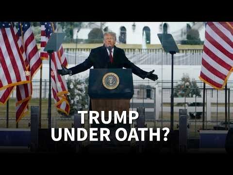 Trump ordered to testify under oath in $10 billion BBC lawsuit