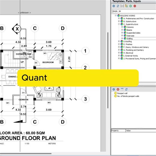 #quantitytakeoff #constructionestimating #planswift #civilengineering #costestimation | John Amos Monterola