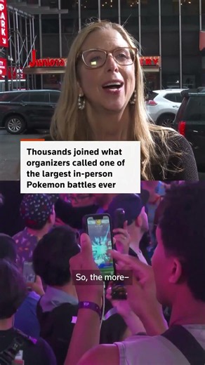 Pokemon GO takes over Times Square for 10th anniversary