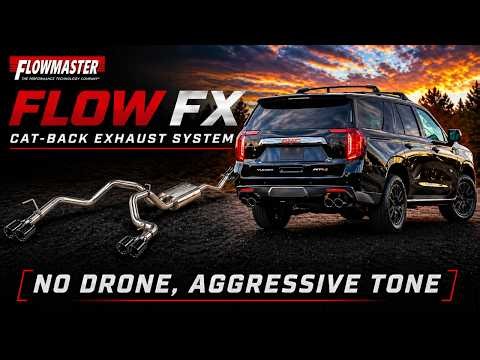2023 GMC Yukon Denali 6.2L V8 w/ Flowmaster Flow FX Cat-Back!