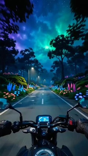 Do you like nightride?🏍️😮