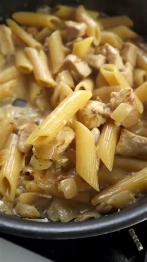 Simple Creamy Pesto Chicken Pasta for Busy Parents #shorts #dinnerideas #easydinner