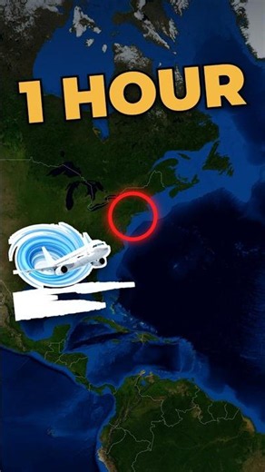 Atlantic Flights: East Is an Hour Faster Than West