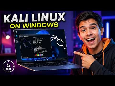 Install Kali Linux on Windows 10/11 Within 5 Min!🔥Easiest Way Without Error | YAHYA TECH