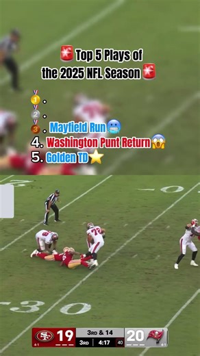 🔥Toughest Plays of the 2025 NFL Season🔥