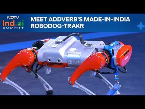 India AI Summit | Meet Addverb’s Made-In-India Robodog-Trakr
