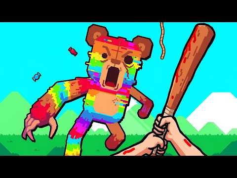 a game where the pinata BEATS YOU...