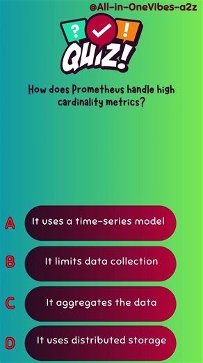 How does Prometheus handle high cardinality metrics?