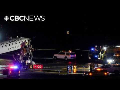 Air traffic control audio captures confusion over plane, vehicle collision at LaGuardia