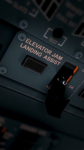 Boeing 737 MAX Elevator Jam Landing Assist