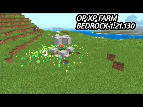 XP farm minecraft 1.21 bedrock #minecraft #xpfarm 