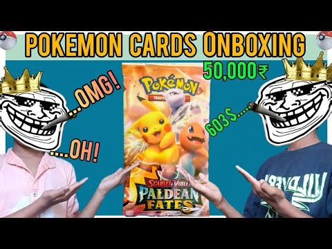 Pokemon card on boxing in 50000 Pokemon card