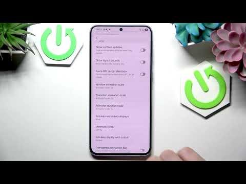 Samsung Galaxy A57 - Use Developer Options Safely