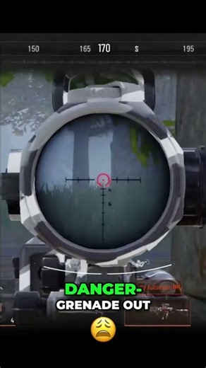 Intense Sniper Scope Action: Grenade Throws & Intense Firefights! #shorts