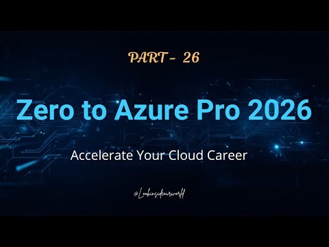 EP 26: Azure Admin 101: Understand Management & Governance Easily|| Microsoft Azure Full Course 2026